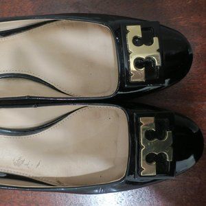 Tory Burch Black Patent pumps